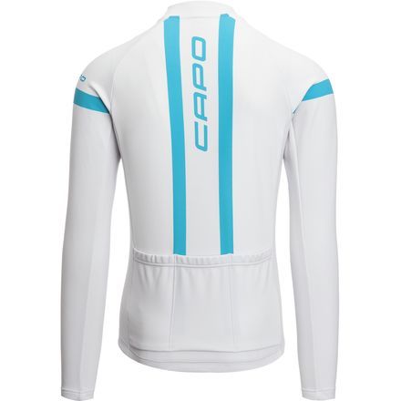 2018 Capo Corsa Long-Sleeve White Jersey - Men's