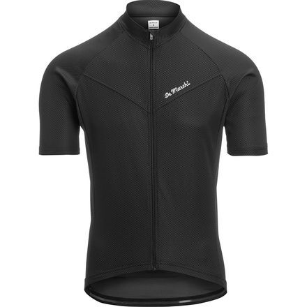 2018 De Marchi Corsa Short Sleeve Black Jersey - Men's