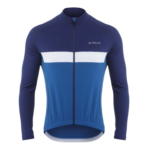 2018 De Marchi Monza Roubaix Light Navy Jersey