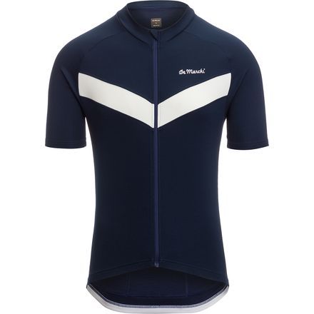 2018 De Marchi Classica Short-Sleeve Blue Jersey - Men's