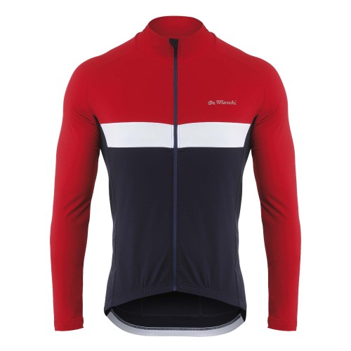 2018 De Marchi Monza Roubaix Light Red Jersey