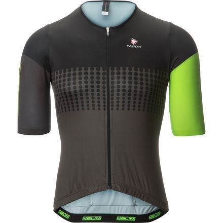 2018 Nalini Velodromo Flo Green Jersey - Short-Sleeve - Men's