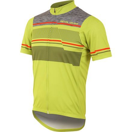 2018 Pearl Izumi Select LTD Yellow Short-Sleeve Jersey - Men's