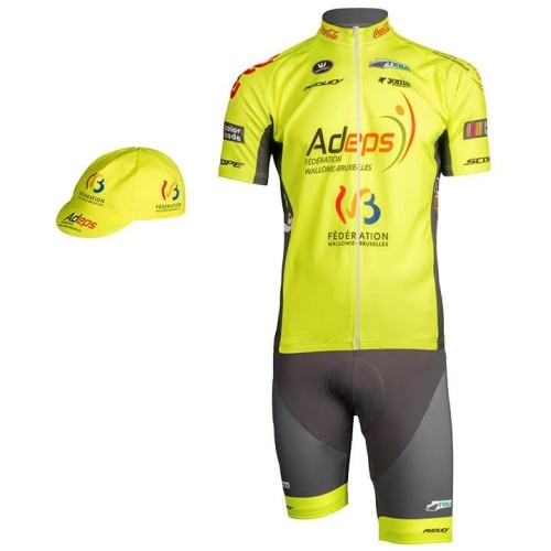 WALLONIE-BRUXELLES 2019 cycling jersey and bib shorts set