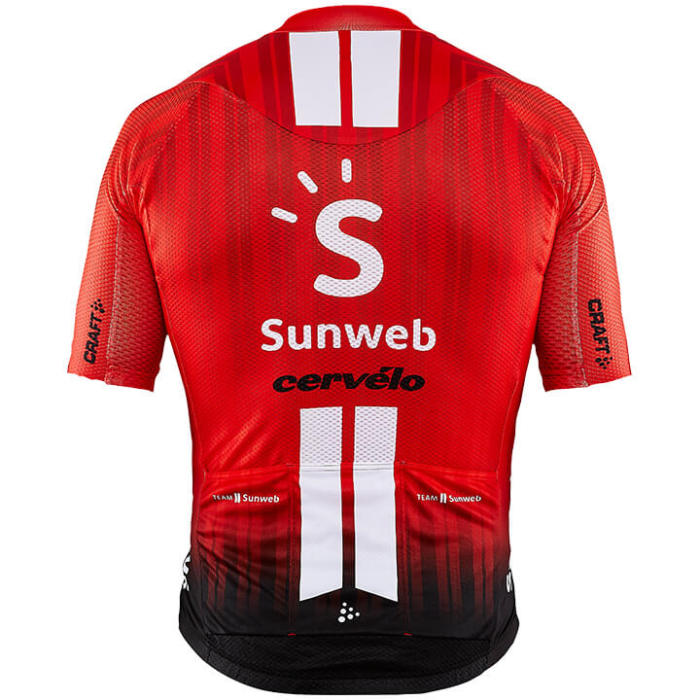 2019 TEAM SUNWEB Aerolight Cycling Jersey And Bib Shorts Set