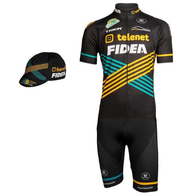 TELENET FIDEA LIONS 2019 cycling jersey and bib shorts set