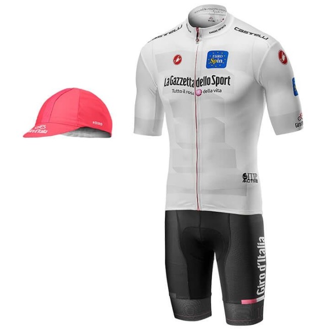 GIRO D'ITALIA Maglia Bianca 2019 Maxi-Set (3 pieces)