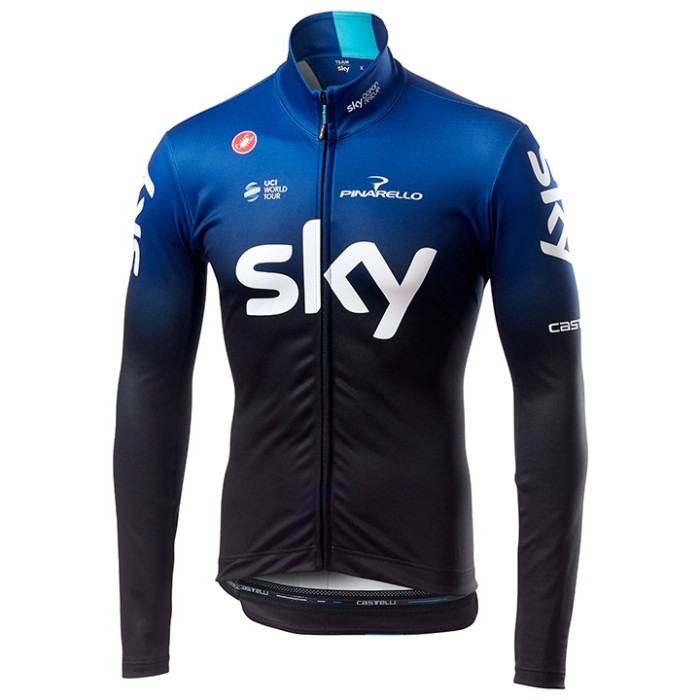 TEAM SKY Langarmtrikot 2019