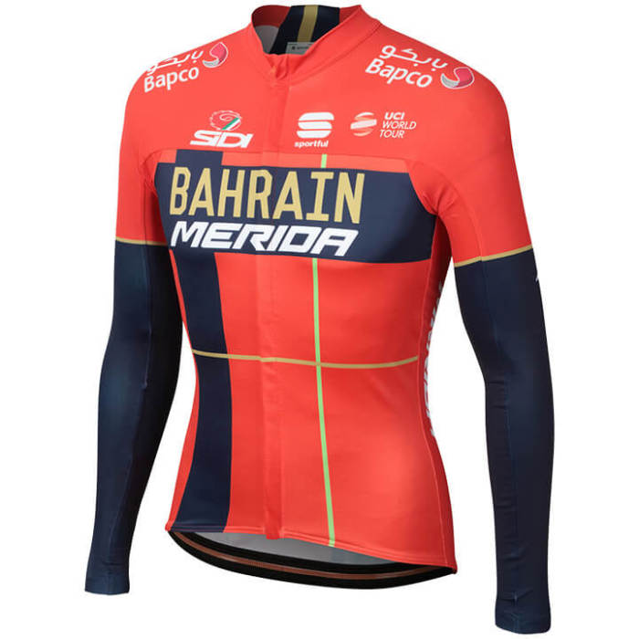 BAHRAIN - MERIDA Langarmtrikot Pro 2019