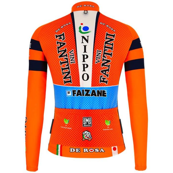 NIPPO-VINI FANTINI-EUROPA OVINI Langarmtrikot 2019