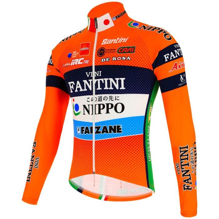 NIPPO-VINI FANTINI-EUROPA OVINI Langarmtrikot 2019