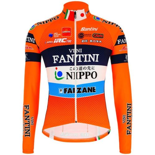 NIPPO-VINI FANTINI-EUROPA OVINI Langarmtrikot 2019