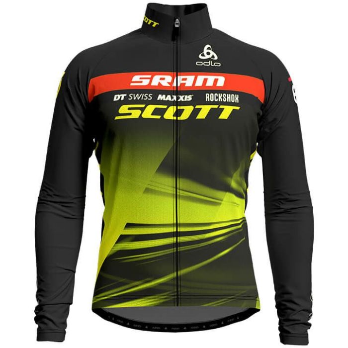 SCOTT SRAM Langarmtrikot Cycling Long Sleeves Jersey 2019