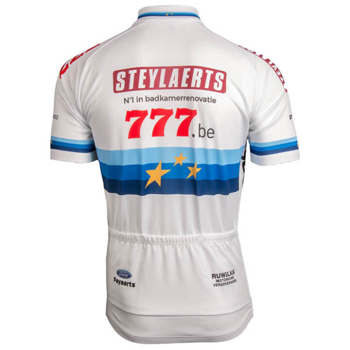 2019 STEYLAERTS-777 Europameister Cycling Jersey And Bib Shorts Set