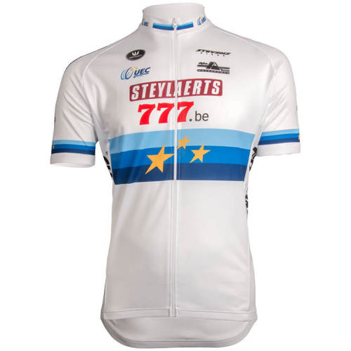 2019 STEYLAERTS-777 Europameister Cycling Jersey And Bib Shorts Set