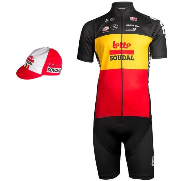 LOTTO SOUDAL Belgian Time Trial Champion2019 Maxi-Set (3 pieces)