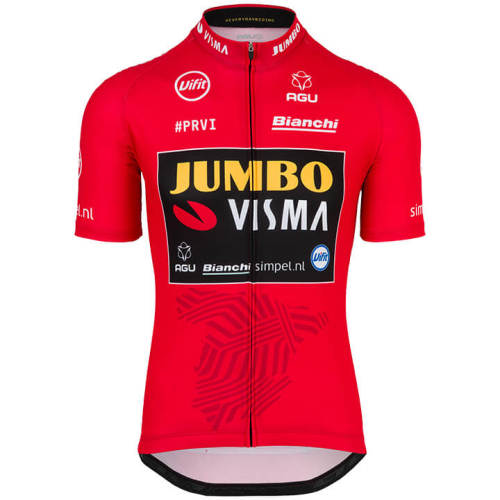 Team Jumbo-Visma Roglic La Vuelta Kurzarmtrikot 2019