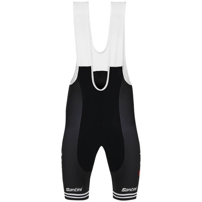 2019 Trek Factory Racing TDF White Cycling Jersey And Bib Shorts Set