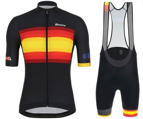 2019 Santini Tour de Spain Cycling Jersey And Bib Shorts Set