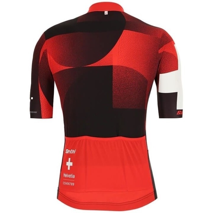 2019 Santini Tour de Suisse Red Cycling Jersey