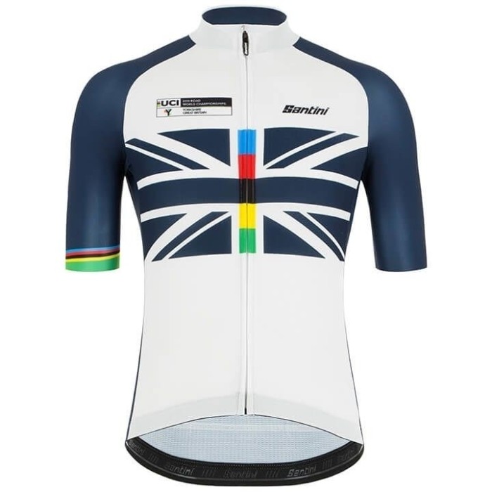 2019 Santini Tour de England Cycling Jersey And Bib Shorts Set