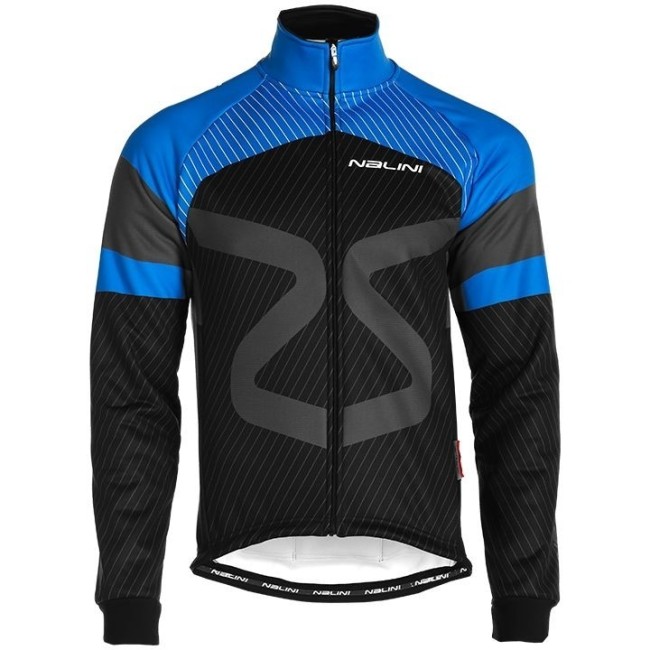 2019 Tuono Black-Blue Long Sleeve Cycling Jersey