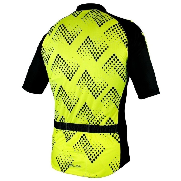 2019 Nalini Podio 2.0 Yellow Cycling Jersey And Bib Shorts Set