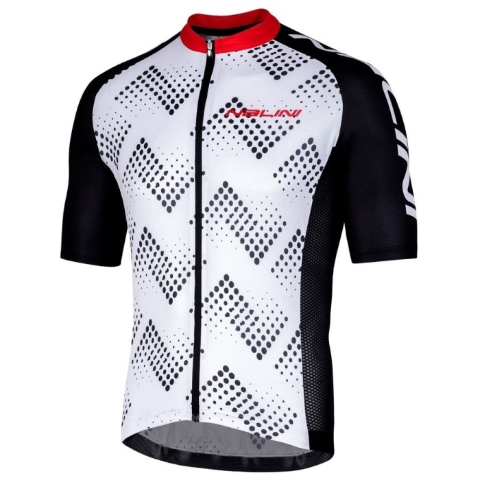 2019 Nalini Podio 2.0 White Cycling Jersey And Bib Shorts Set