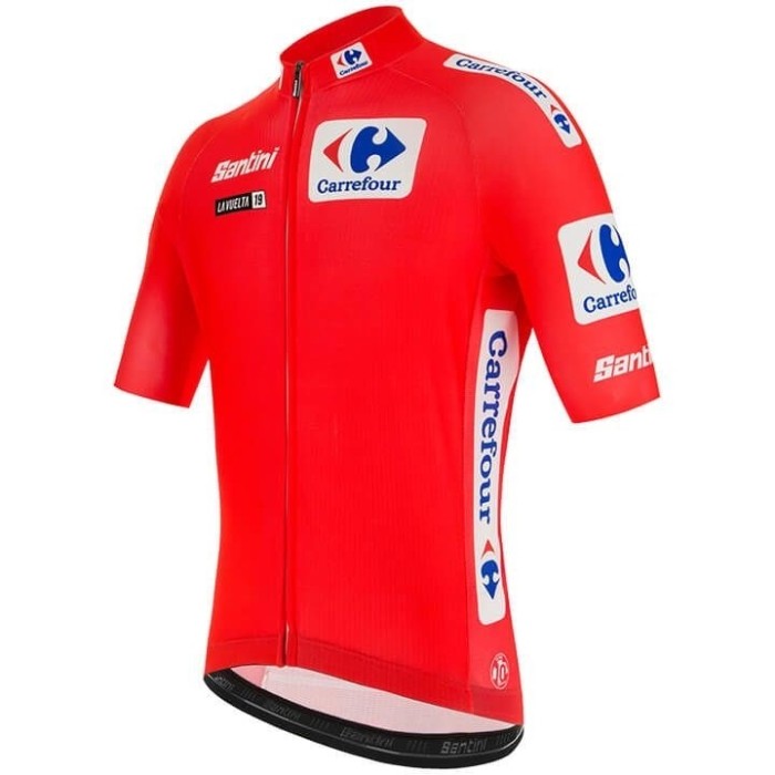 2019 Tour de Spain Red Cycling Jersey