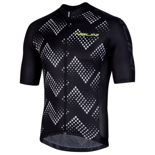 2019 Nalini Podio 2.0 Black Cycling Jersey And Bib Shorts Set