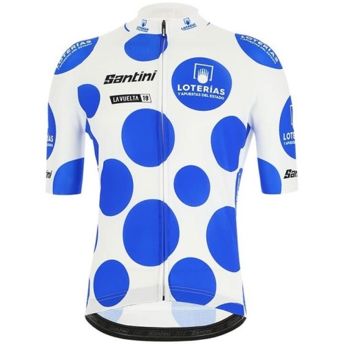 2019 Tour de Spain Blue Cycling Jersey