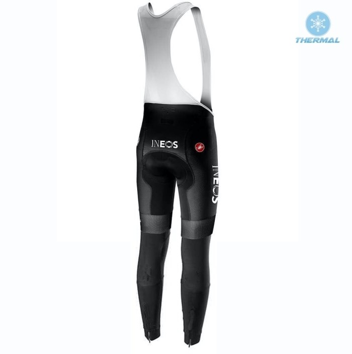 2019 Team INEOS UK Champion Thermal Cycling Jersey And Bib Pants Set