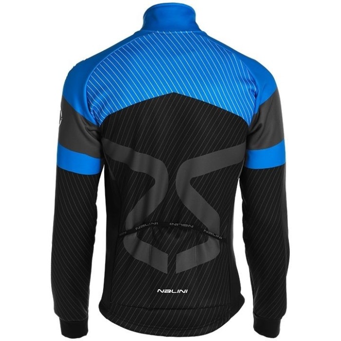 2019 Tuono Black-Blue Long Sleeve Cycling Jersey