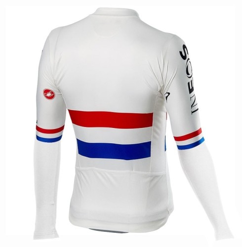 2019 Team INEOS UK Champion Long Sleeve Cycling Jersey