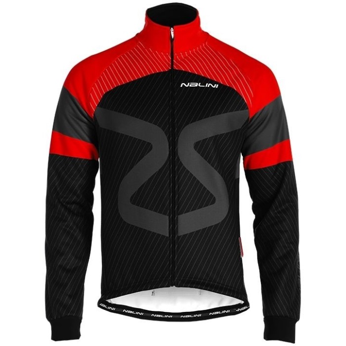 2019 Tuono Black-Red Long Sleeve Cycling Jersey