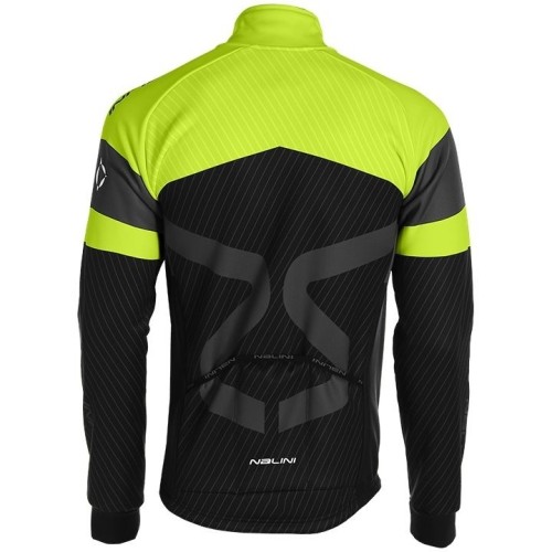 2019 Tuono Black-Yellow Long Sleeve Cycling Jersey