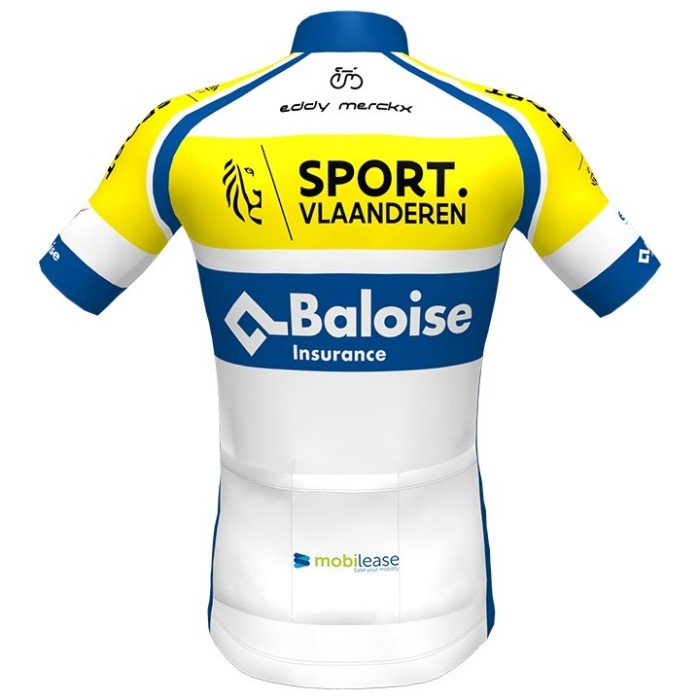 2020 SPORT Vlaanderen-Baloise Cycling Jersey And Bib Shorts Set