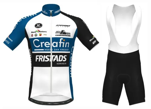 2020 Creafin Fristads Cycling Jersey And Bib Shorts Set