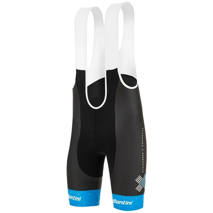 2020 TREK Factory Racing Blue-Black Cycling Jersey And Bib Shorts Set