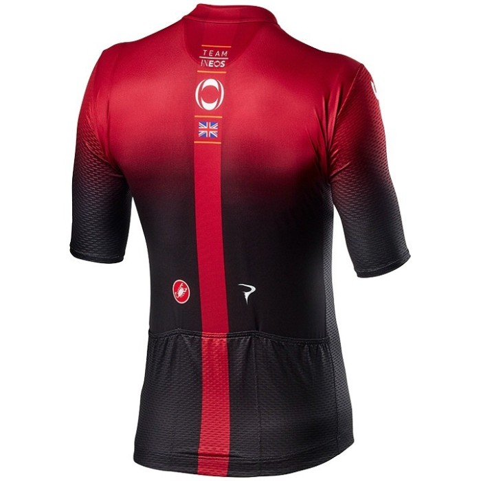 2020 INEOS Team Red Cycling Jersey And Bib Shorts Set