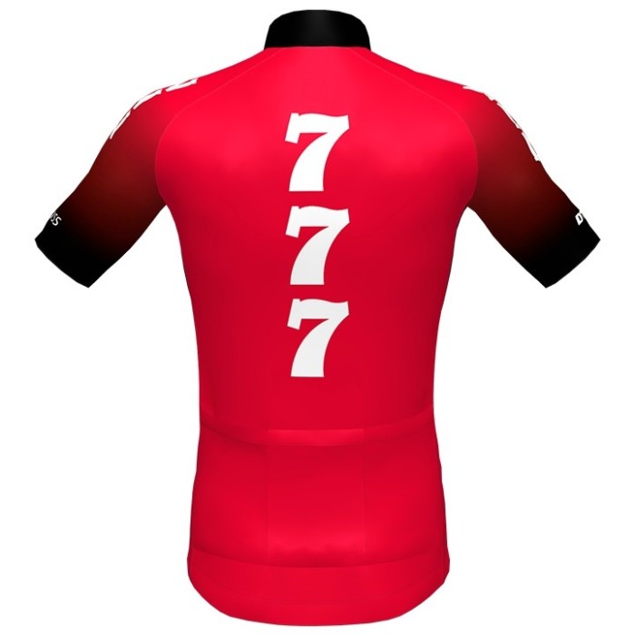 2020 Team 777.be Red Cycling Jersey And Bib Shorts Set