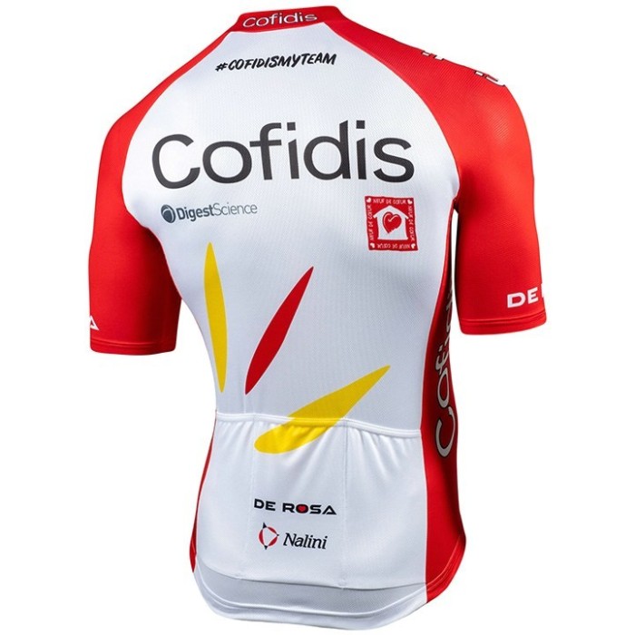 2020 Cofidis Team Cycling Jersey And Bib Shorts Set