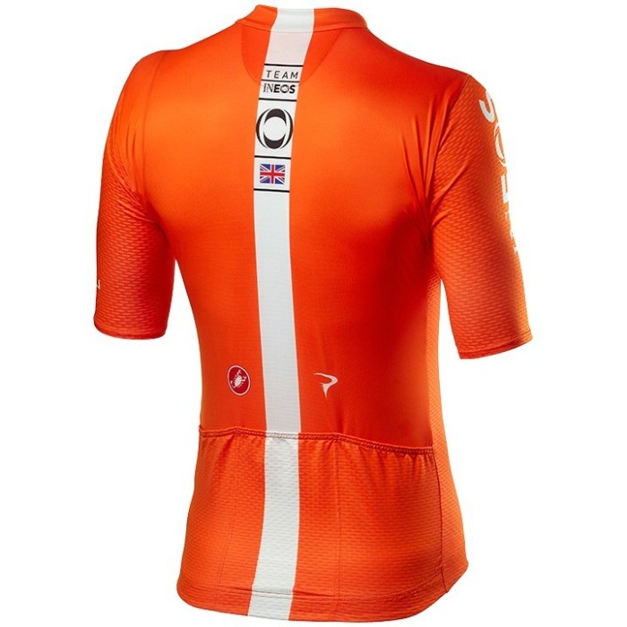 2020 INEOS Team Orange Cycling Jersey And Bib Shorts Set