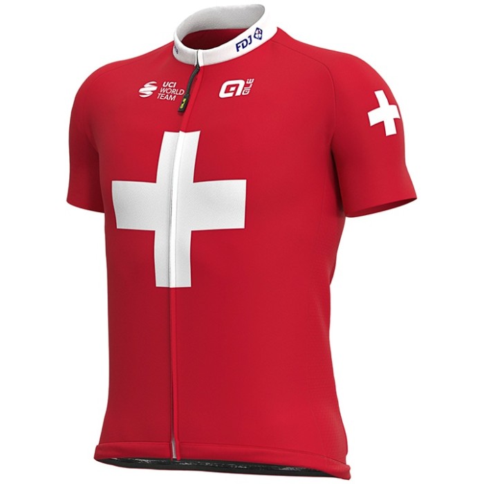 GROUPAMA-FDJ Schweizer Meister Kurzarmtrikot 2020