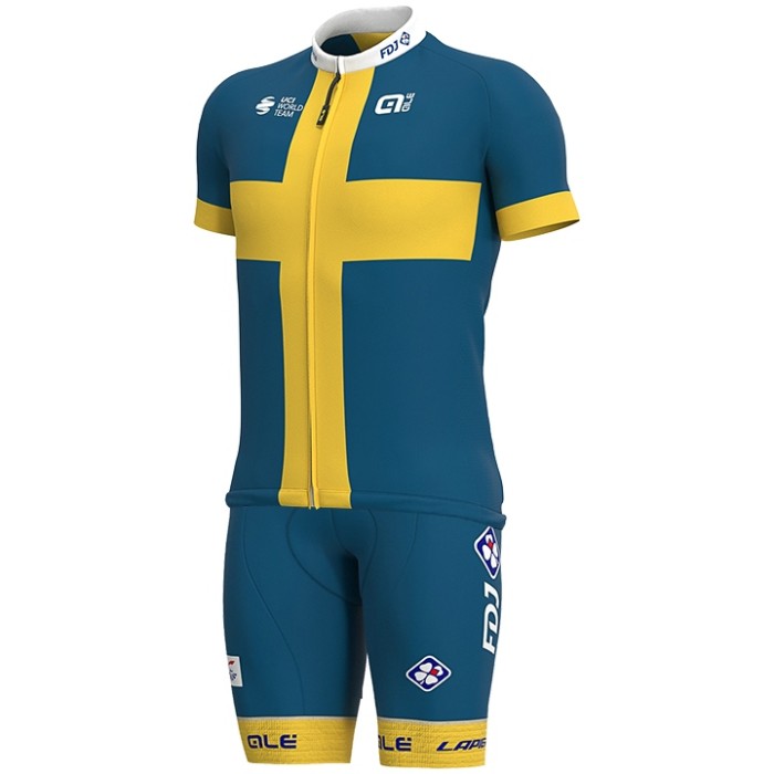 Set GROUPAMA-FDJ Schwedischer Meister 2020 (2 Teile)