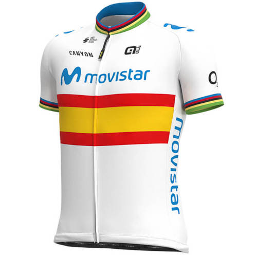 MOVISTAR TEAM Spanischer Meister Kurzarmtrikot 2020