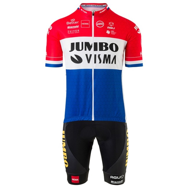 Set TEAM JUMBO-VISMA Niederländ.Zeitfahrmeister 20