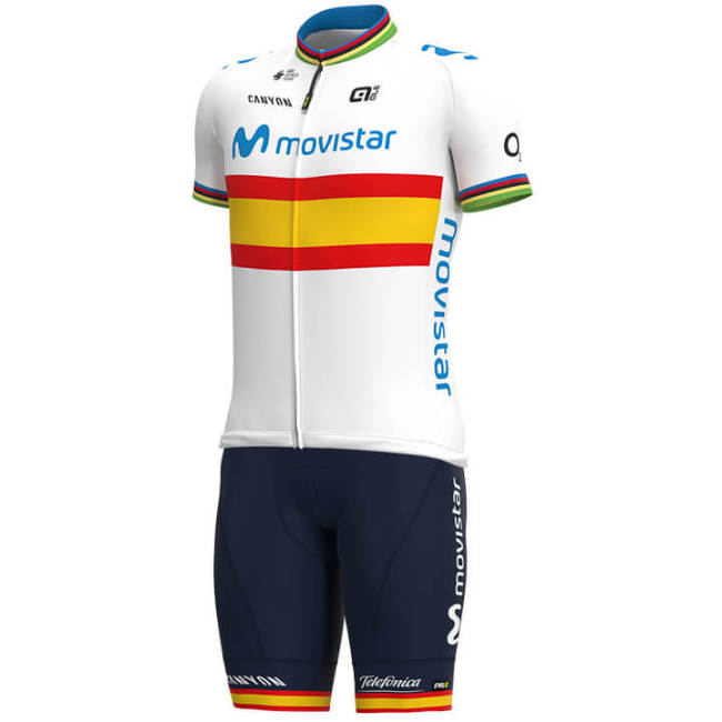 Set MOVISTAR TEAM Spanischer Meister 2020 (2 Teile)