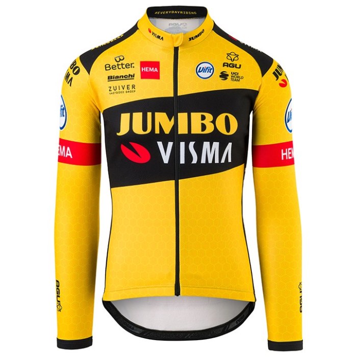 TEAM JUMBO-VISMA Langarmtrikot 2020