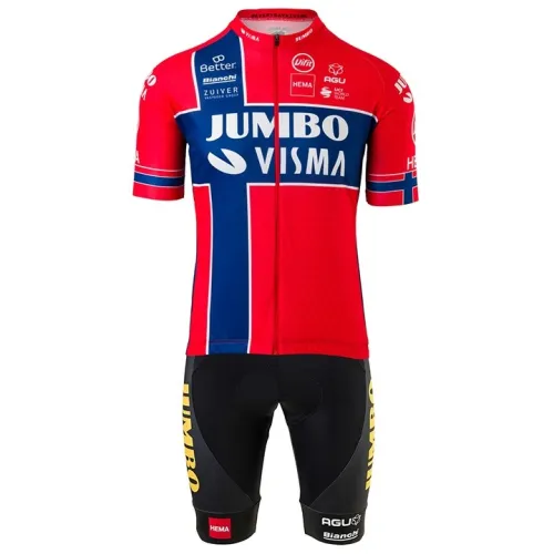 Set TEAM JUMBO-VISMA Norwegischer Meister 2020 (2T)